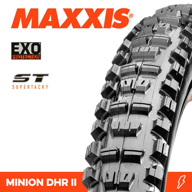 Maxxis Tyre Minion DHR II 26 X 2.40 ST EXO Fold 60TPI E-25
